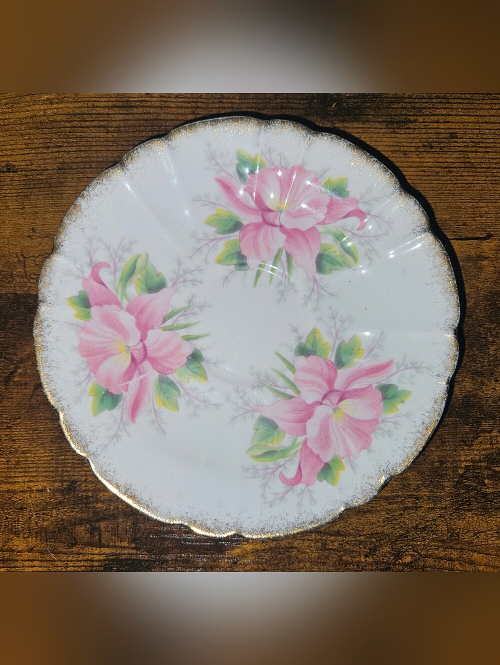 Vintage Royal Stafford Azalea Saucer